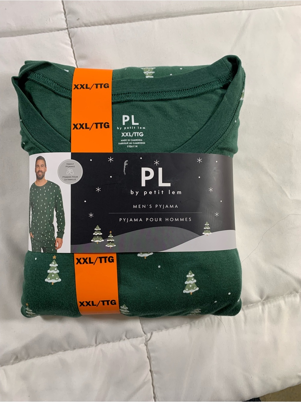New petit lem pyjamas size XXL